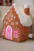 PREORDER- Gingerbread House Pillow - Jess Lea Boutique