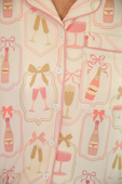 PREORDER-Bows & Bubbly Ruffle Pajama Set - Jess Lea Boutique