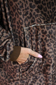 Cozy Blanket Hoodie- Coco Leopard