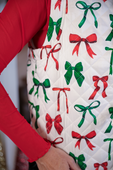 PREORDER- Twila Quilted Tie Vest- Midnight Bow Christmas Edition - Jess Lea Boutique