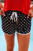 After Dark Polka Dot Everyday Shorts