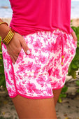 Eternal Blossom Everyday Shorts- Pink