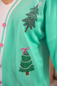PREORDER- Spruce Trees Relaxed Cardigan - Jess Lea Boutique
