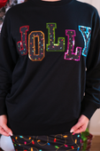 PREORDER- Jolly Patch Pullover - Jess Lea Boutique