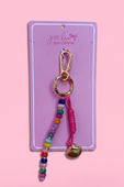Beaded Seashell Bag Charm