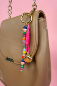 Beaded Seashell Bag Charm