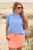 Millie Burn Out Tee- Butterflies