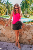 PREORDER-Cape Cod Gauze Skort - Jess Lea Boutique