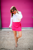 PREORDER-Cape Cod Gauze Skort - Jess Lea Boutique