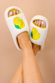 Lemon Drop Slippers - Jess Lea Boutique