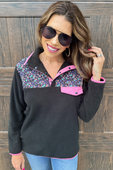 Lesly Floral Pullover - Jess Lea Boutique