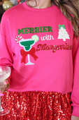 Merrier with Margaritas Pullover - Jess Lea Boutique