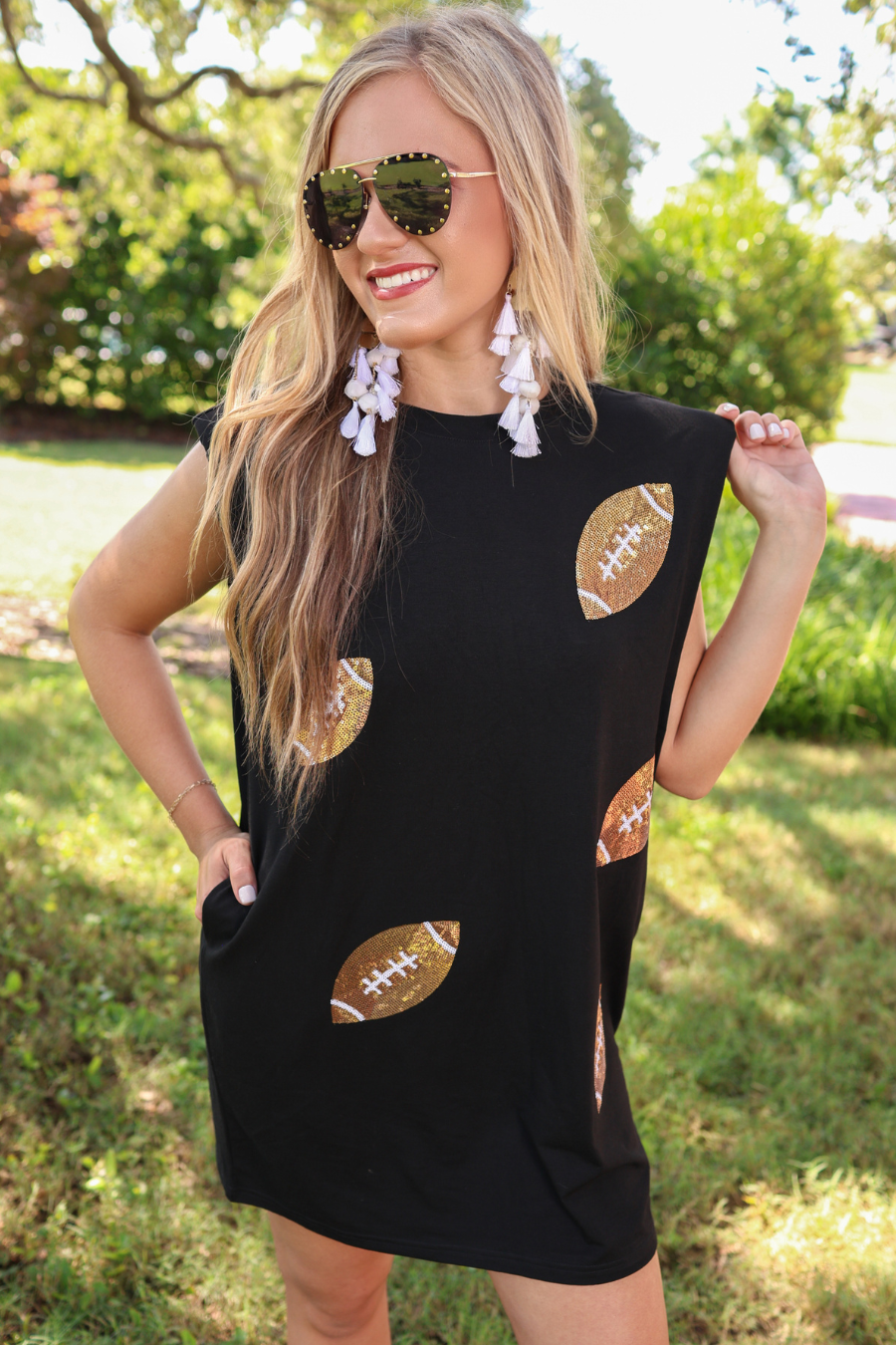 Refuse To Lose Muscle Dress - Jess Lea Boutique