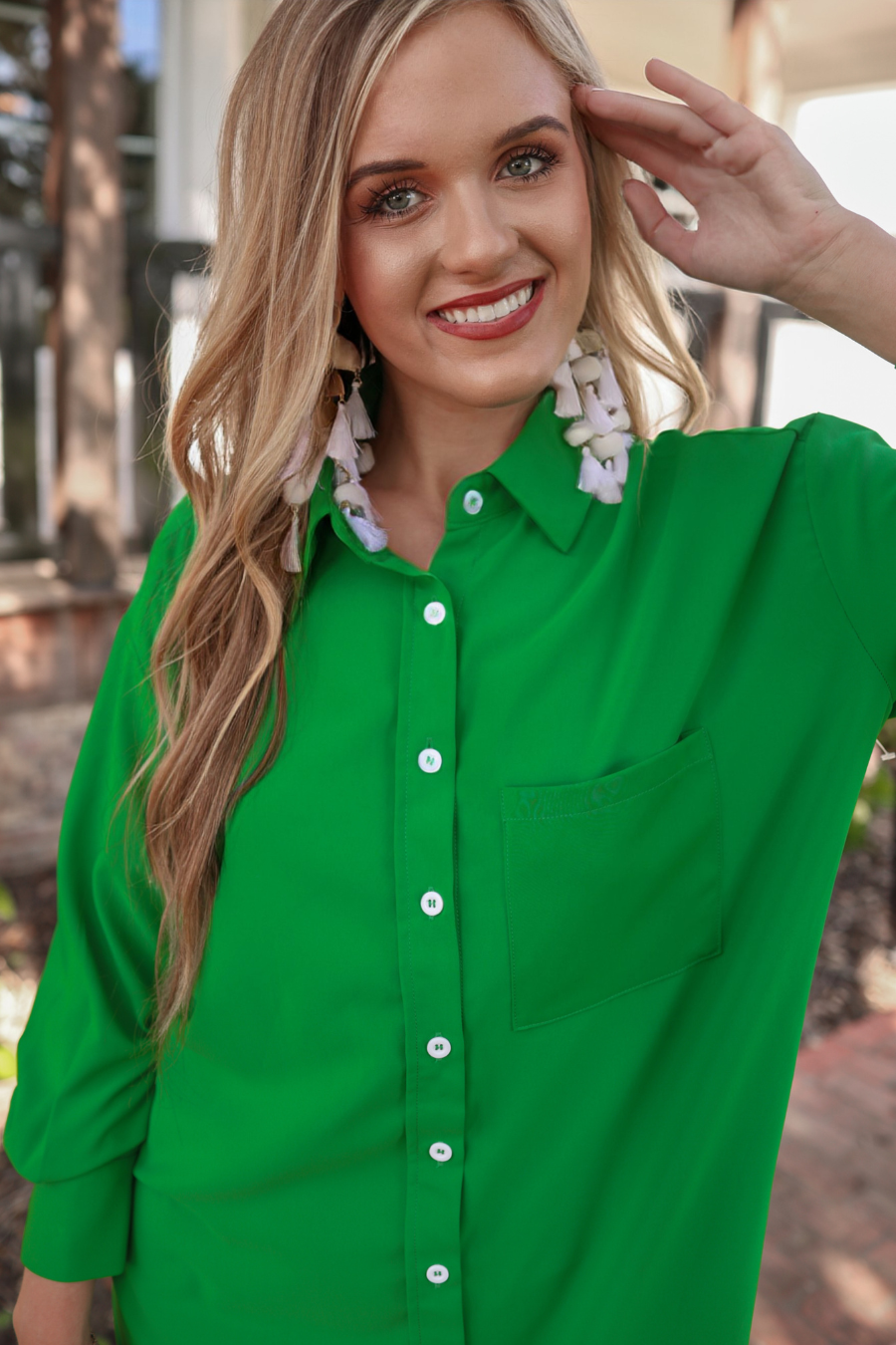 Tristan Button Up Dress - Jess Lea Boutique