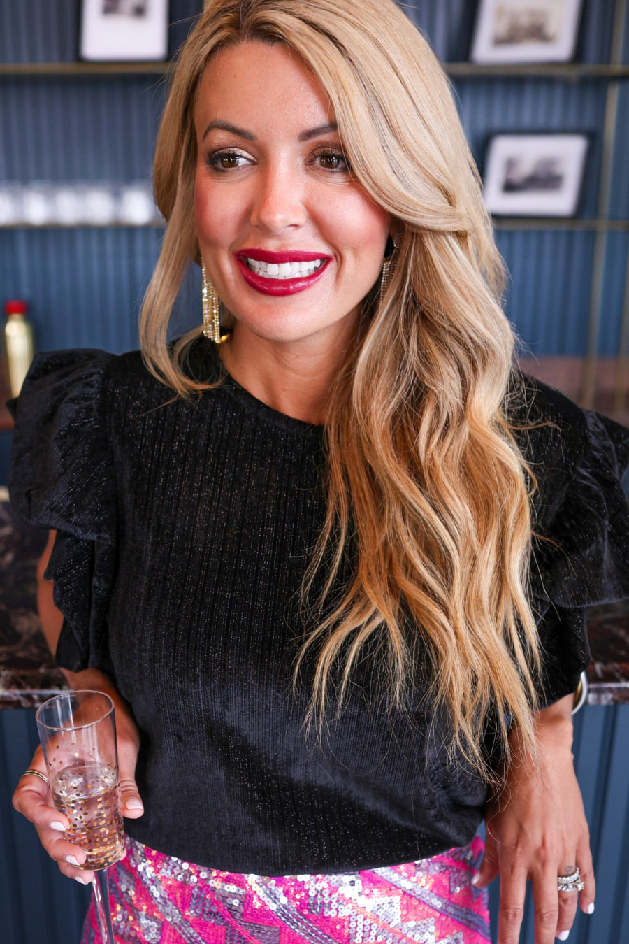 Classically Chic Velvet Top - Jess Lea Boutique