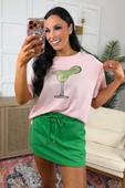 Weekend Waffle Tee- Margarita
