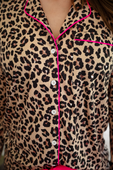 Prima Donna Leopard Ruffle Pajama Set - Jess Lea Boutique