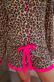 Prima Donna Leopard Ruffle Pajama Set - Jess Lea Boutique