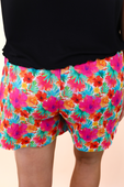 Casual Outing Shorts, Multi Tropical - Jess Lea Boutique
