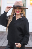 Zander Collared Sweater - Jess Lea Boutique
