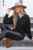 Zander Collared Sweater - Jess Lea Boutique
