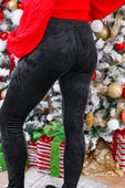 Valerie Velvet Leggings - Jess Lea Boutique