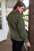 Tanner Textured Quarter Zip - Jess Lea Boutique