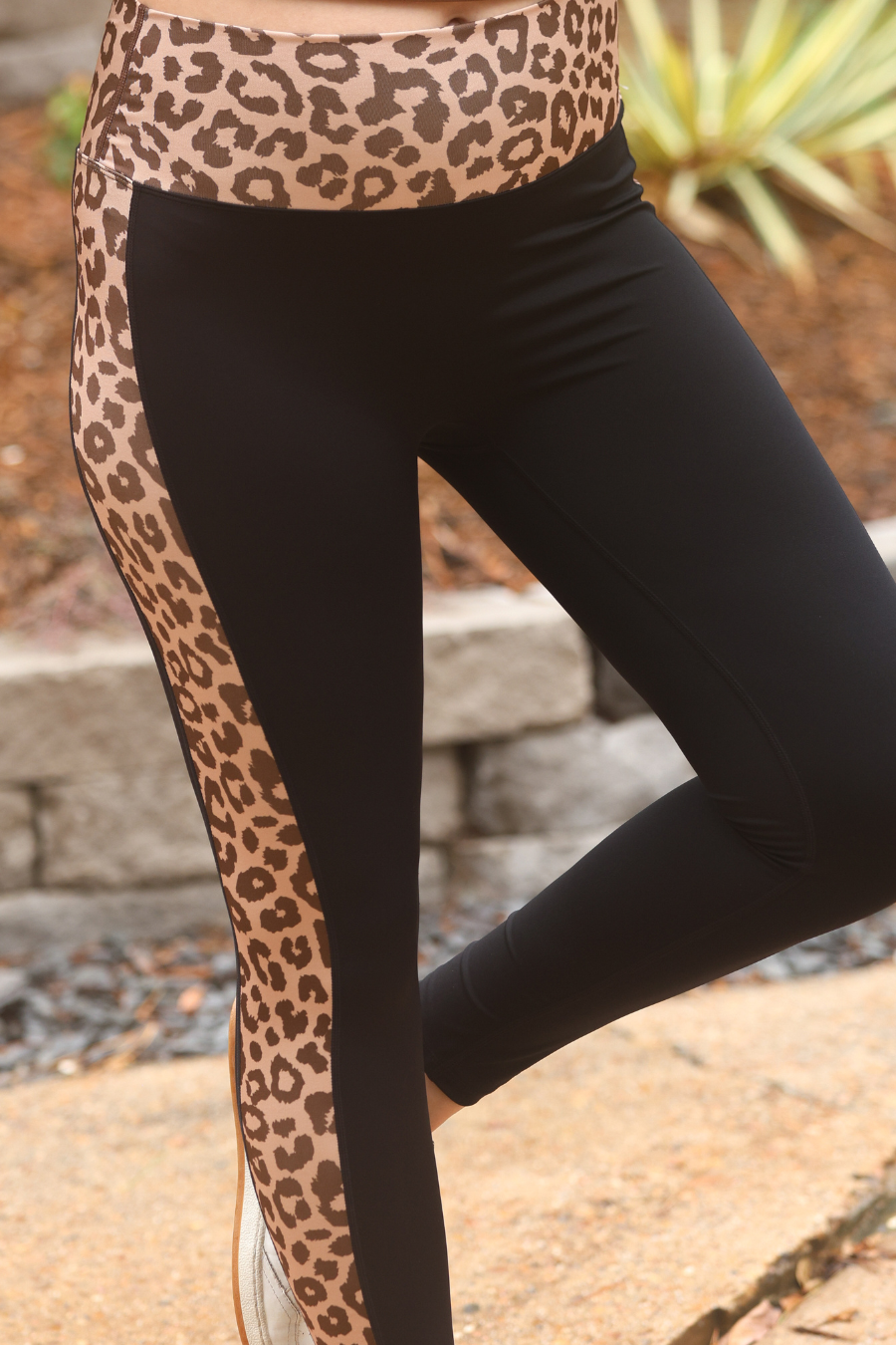 Wild print leggings cheap
