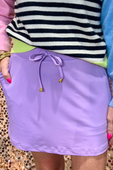 Solid Lavender Skort - Jess Lea Boutique