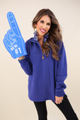 Miley Quarter Zip Pullover - Jess Lea Boutique