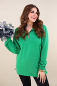 Miley Quarter Zip Pullover - Jess Lea Boutique