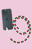 2 in 1 Beaded USB Charger- Christmas Edition