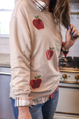 Apple Orchard Sequin Sweatshirt - Jess Lea Boutique