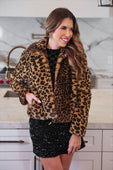 PREORDER-After Midnight Faux Fur Leopard Jacket - Jess Lea Boutique