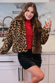 PREORDER-After Midnight Faux Fur Leopard Jacket - Jess Lea Boutique