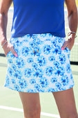 Watercolor Blossom Skort