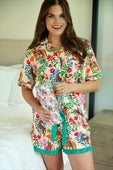 Jungle Oasis Ruffle Pajama Set