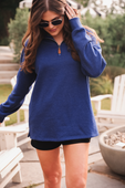 Miley Quarter Zip Pullover - Jess Lea Boutique