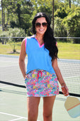 Everyday Polo Tank- Falling for Florals