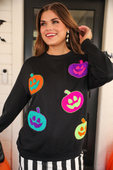 PREORDER Pumpkin Pop Luxe Pullover - Jess Lea Boutique
