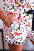 Butterfly Bliss Ruffle Pajama Set