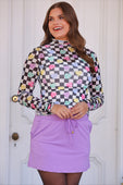 Solid Lavender Skort