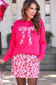 Bow in Bloom Luxe Pullover