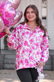 Everyday Pullover- Pink Regal Blossom