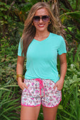 Paisley Boho Everyday Shorts