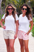 Chloe Camo Everyday Shorts- Pink