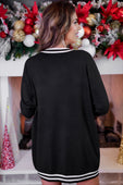 PREORDER- Bow Christmas Treat Long Cardigan - Jess Lea Boutique