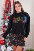 PREORDER- Jolly Patch Pullover - Jess Lea Boutique