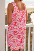 Sunlit Blossoms Sleeveless Dress
