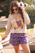Benny The Bear Louisiana Pullover - Jess Lea Boutique